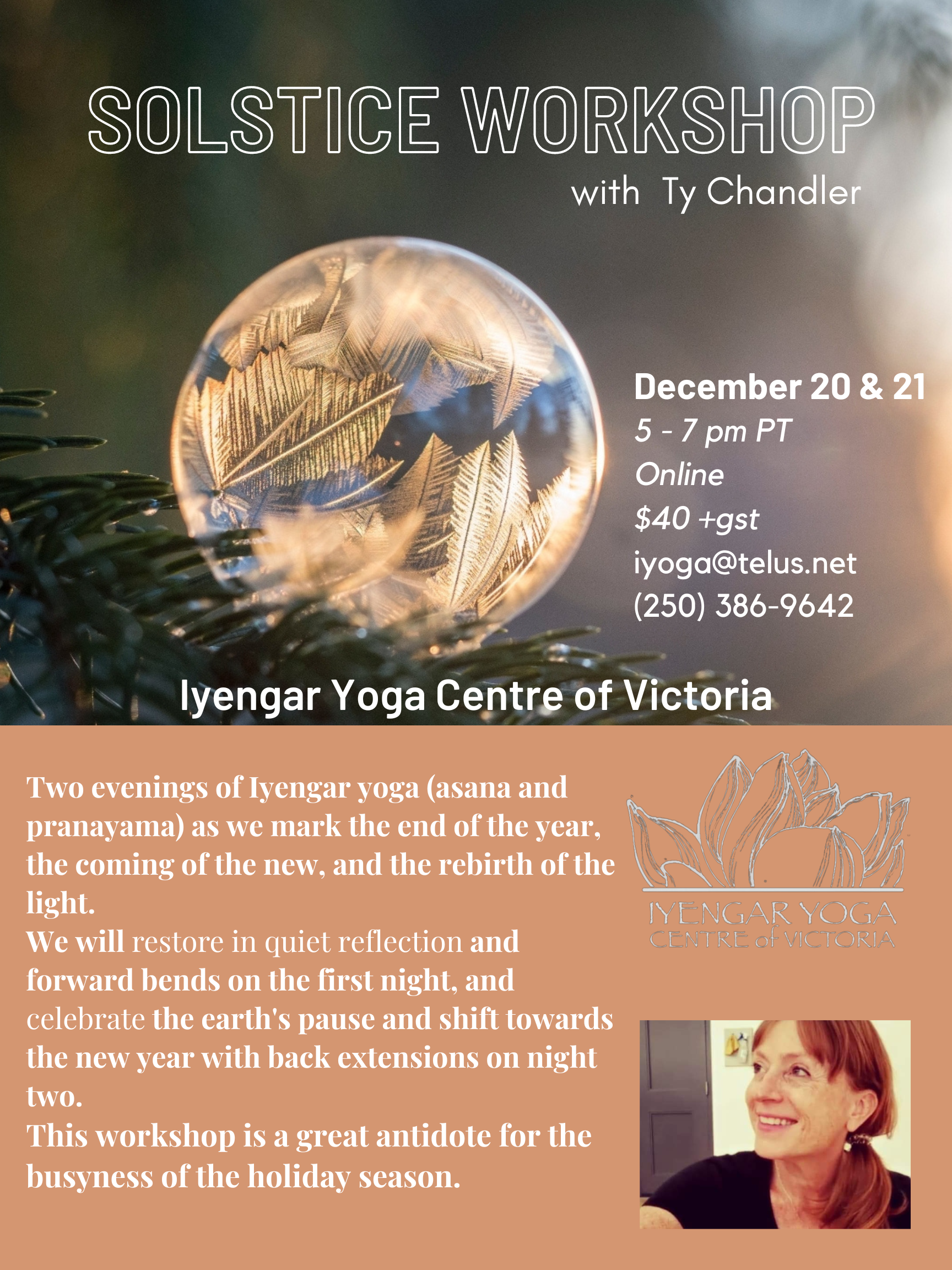 Celebrate Solstice Tue Dec 20 + Wed Dec 21